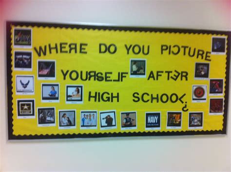 High School Career Bulletin Board Designed By High School Students