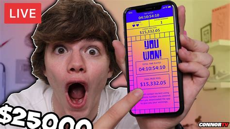 Mrbeast Finger On The App Challenge Did I Win 25000 Youtube