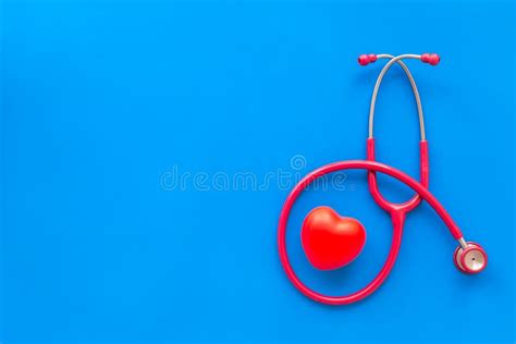 Diagnostic And Cure Of Cardiac Disease With Stethoscope And Heart On