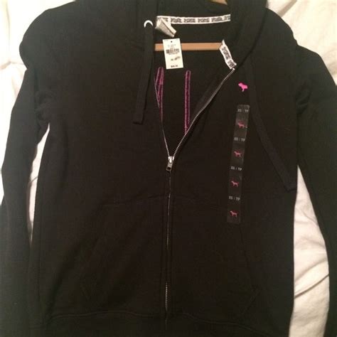 Pink Victorias Secret Jackets And Coats Victorias Secret Pink Zip Up