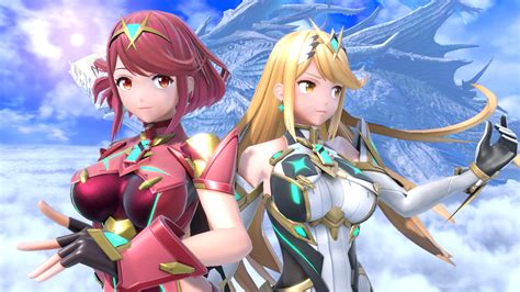 Super Smash Bros Ultimate Pyra Mythra Detailed Out Later Today