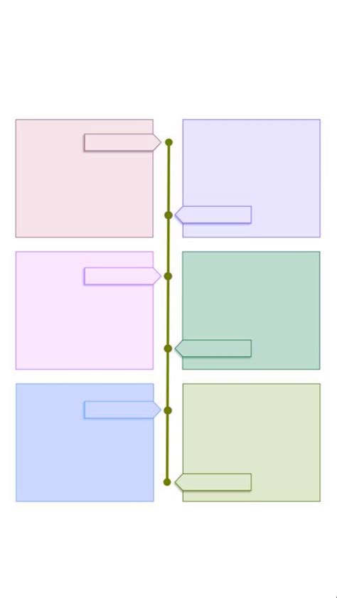 L Nea De Tiempo Plantillas De Mapas Conceptuales Plantilla De Mapa