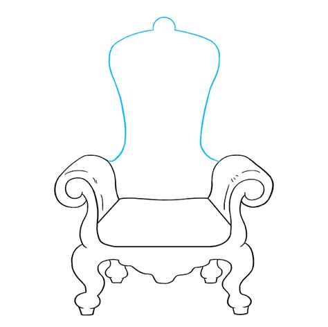 How To Draw A Throne Really Easy Drawing Tutorial