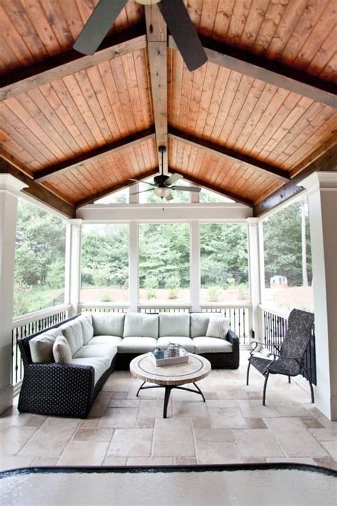 16 Impressive Tongue And Groove Porch Ceiling Ideas To Get Inspired