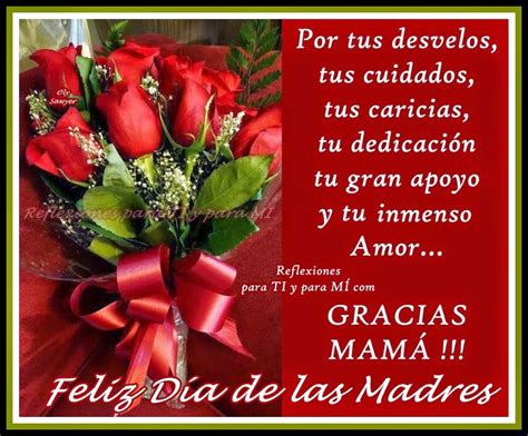 Buenos Deseos Para Ti Y Para MÍ Gracias MamÁ Feliz Día De Las Madres