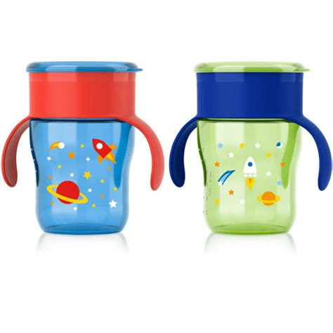 Philips Avent My Natural Drinking Cup Spoutless Sippy Cup 2 Pack