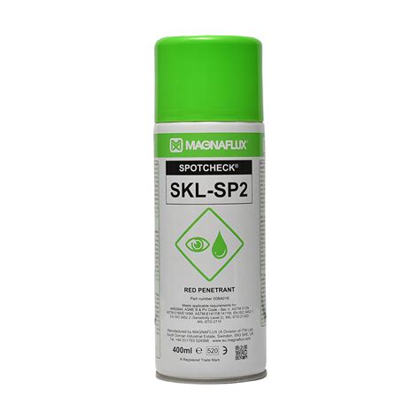 Magnaflux Spotcheck Skl Sp2 Penetrant 400ml Aerosol Can Crack Check