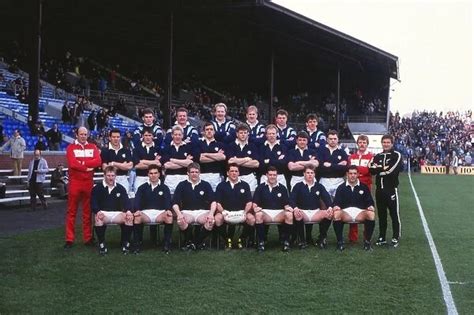 The Scotland Team That Defeated England To Win The Grand