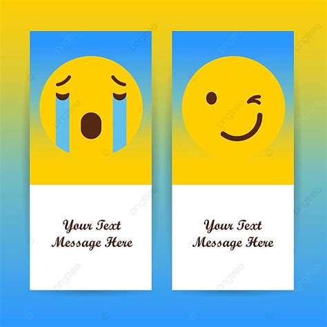 Emojis Card Stylish Template For Free Download On Pngtree