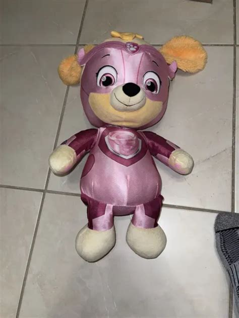 Paw Patrol Skye Plush 22 Large Stuffed Animal Nickelodeon Pink Dog