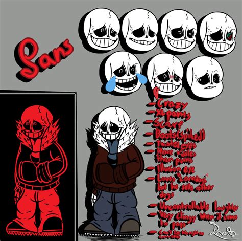 My Take On Underfell Sans By Pootstablook On Deviantart