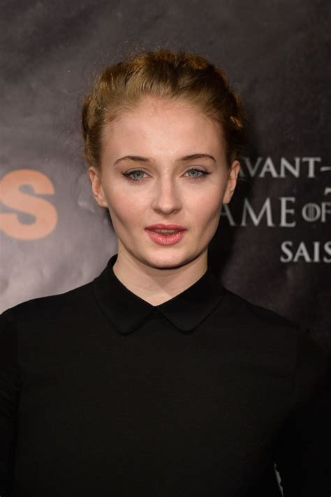 Sophie Turner Game Of Thrones Season 4 Paris Premiere April 2014