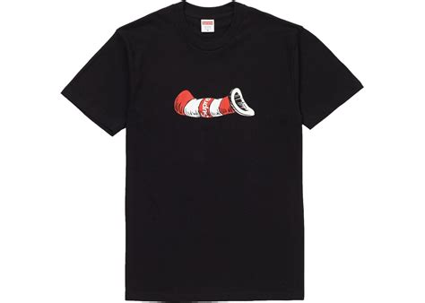 Check Out The Supreme Cat In The Hat Tee Black Available On Stockx Adne