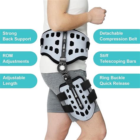 Hip Brace Post Op Rom Hip Brace For Joint Sciatica Pain Relief