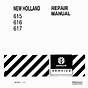 New Holland 616 Disc Mower Manual