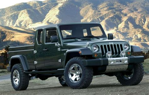 Jeep Finally Greenlights Wrangler Pickup Truck As Part Of Wrangler