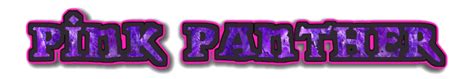 Pink Panther Font Style Textcraft
