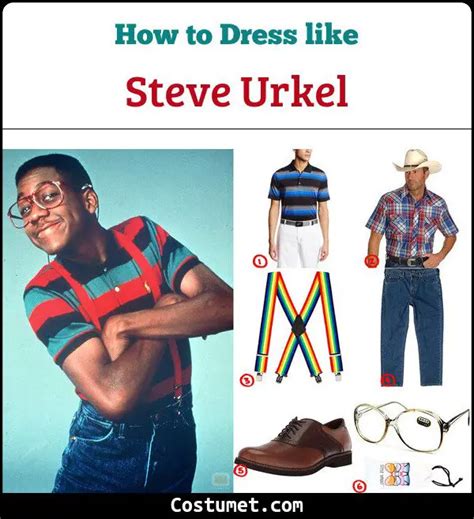 Steve Urkel Costume For Cosplay And Halloween