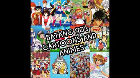 Batang 90s Anime And Cartoons Compilation Youtube