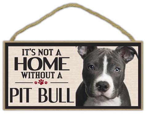 Its Not Home Without A Dog Sign Wood Sign Dog 5 X 10 Imagine This Ebay