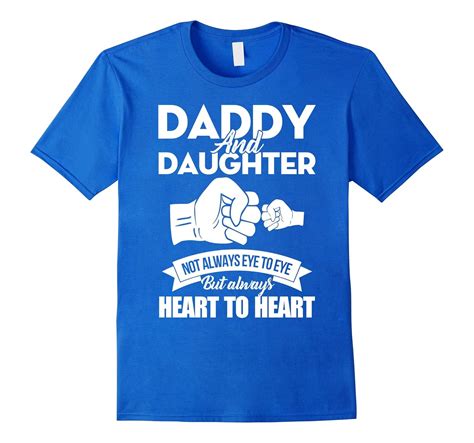 Daddy And Daughter Always Heart To Heart Fathers Day T Shirt Pl Polozatee