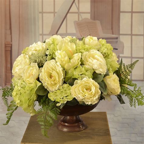 floral home decor mixed centerpiece in decorative vase wayfair