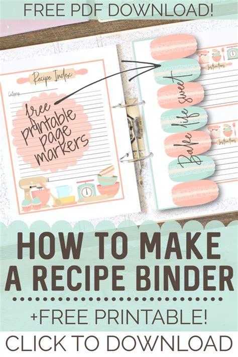 Diy Recipe Binder Recipe Book Diy Recipe Binders Recipe Book Covers