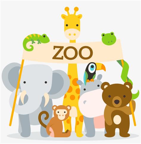 Cartoon Animal Zoo - Zoo Png - Free Transparent PNG ...