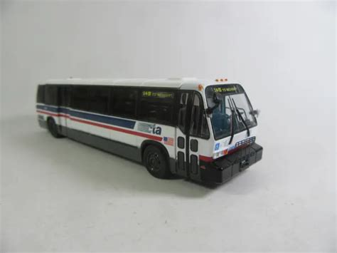 Iconic Replicas 187 Bus Gmc Rts Bus Chicago Cta Usa 6051 Picclick