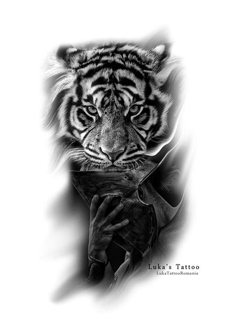 Tiger And Spartan Tattoo Idea Visit Lukatattooro For More Lion