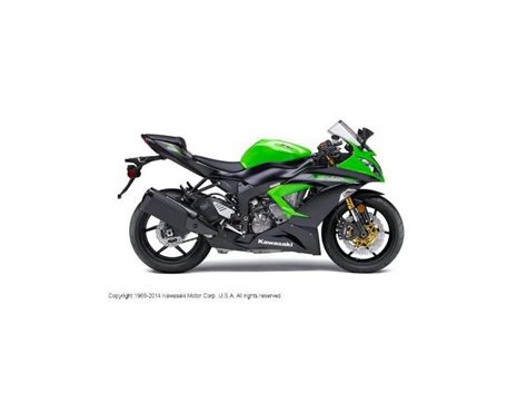 It was introduced in 1995, and has been constantly updated throughout the years in response to new products from honda, suzuki, and yamaha. 2014 Kawasaki NINJA ZX6R for sale on 2040-motos