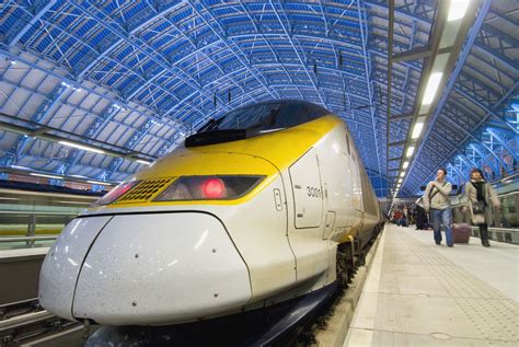 Eurostar High Speed Trains Between The Uk And Europe