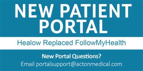 Healow Patient Portal Acton Medical Associates