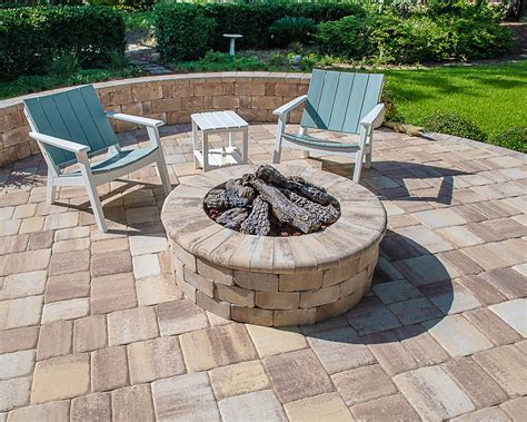 How To Build A Gas Fire Pit With Pavers
