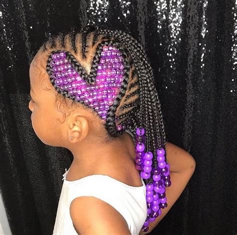 41 Attractive Little Girl Hairstyles With Beads Hairstylecamp