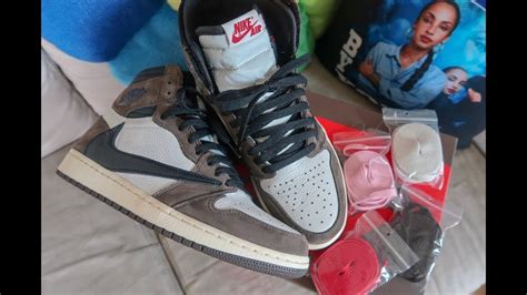 Lacing Up Every Lace Option For The Travis Scott Air Jordan 1 Youtube