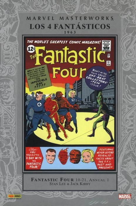 Cómic Marvel Masterworks Los 4 Fantásticos N°2 1963 Libro Compilatorio