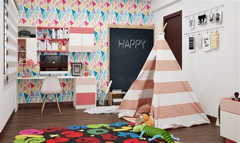 8 Cute And Quirky Wallpaper Designs For Kids Rooms Design Cafe