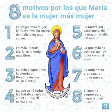 8 Motivos Por Los Que María Es La Mujer Más Mujer Oraciones