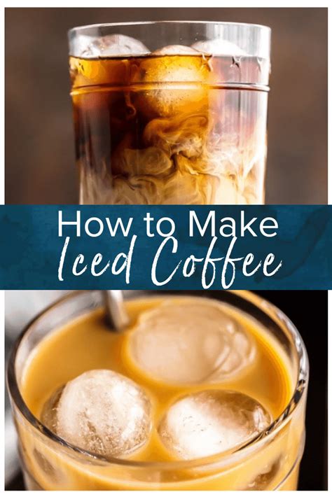 How To Make Iced Coffee At Home Cold Brew Coffee Recipe {video}