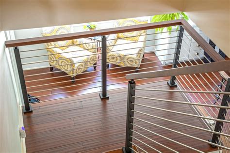 5/8 x 8' hollow round bar for horizontal contemporary modern stair railing. Use Horizontal Railing To Modernize Your Home - StairSupplies™