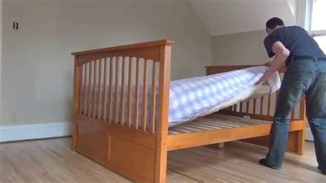 Compensate for shorter length of the mattress. How to build a twin/full bunk bed on your own (DIY Dad #14 ...