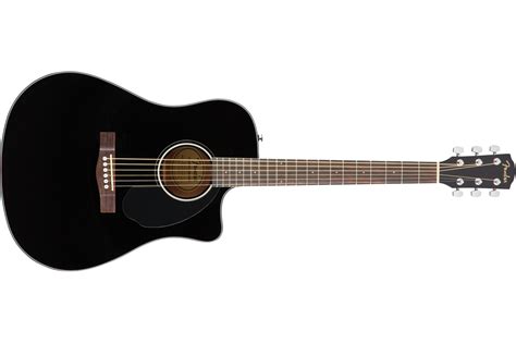 Fender Cd 60sce Dreadnought Black Acoustic Guitars From Reidys Home