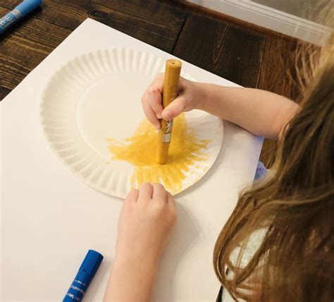 Cute Paper Plate Beach Craft For Kids Glitter On A Dime