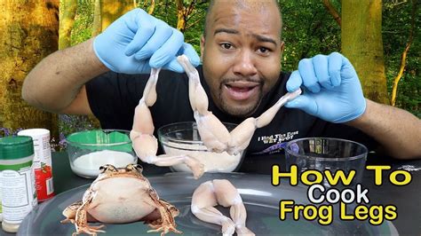 How To Preparing Frogs Legs Cooking With Tandlee Youtube