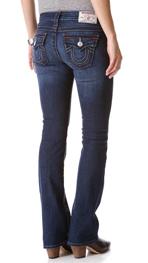 Lyst True Religion Becky Petite Boot Cut Jeans