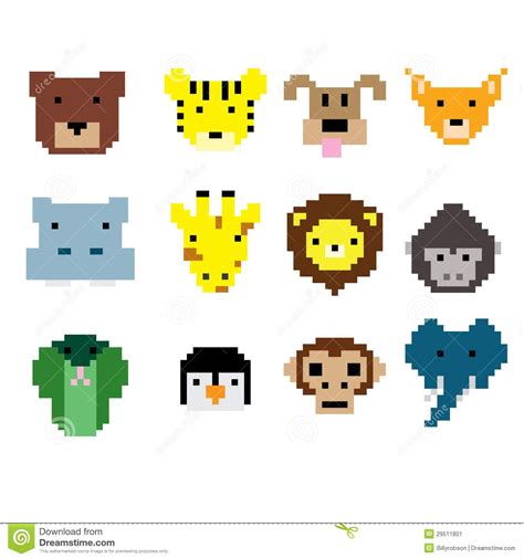 Pixel Art Cute Animals Cute Animals