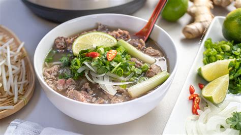 Authentic Quick And Easy Vietnamese Instant Pot Beef Noodle Soup Recipe