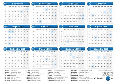 Calendario Con Numero De Semanas Del 2023 Imagesee