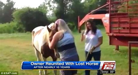 Touching Video Shows The Moment A Woman Is Reunited With Her Horse A